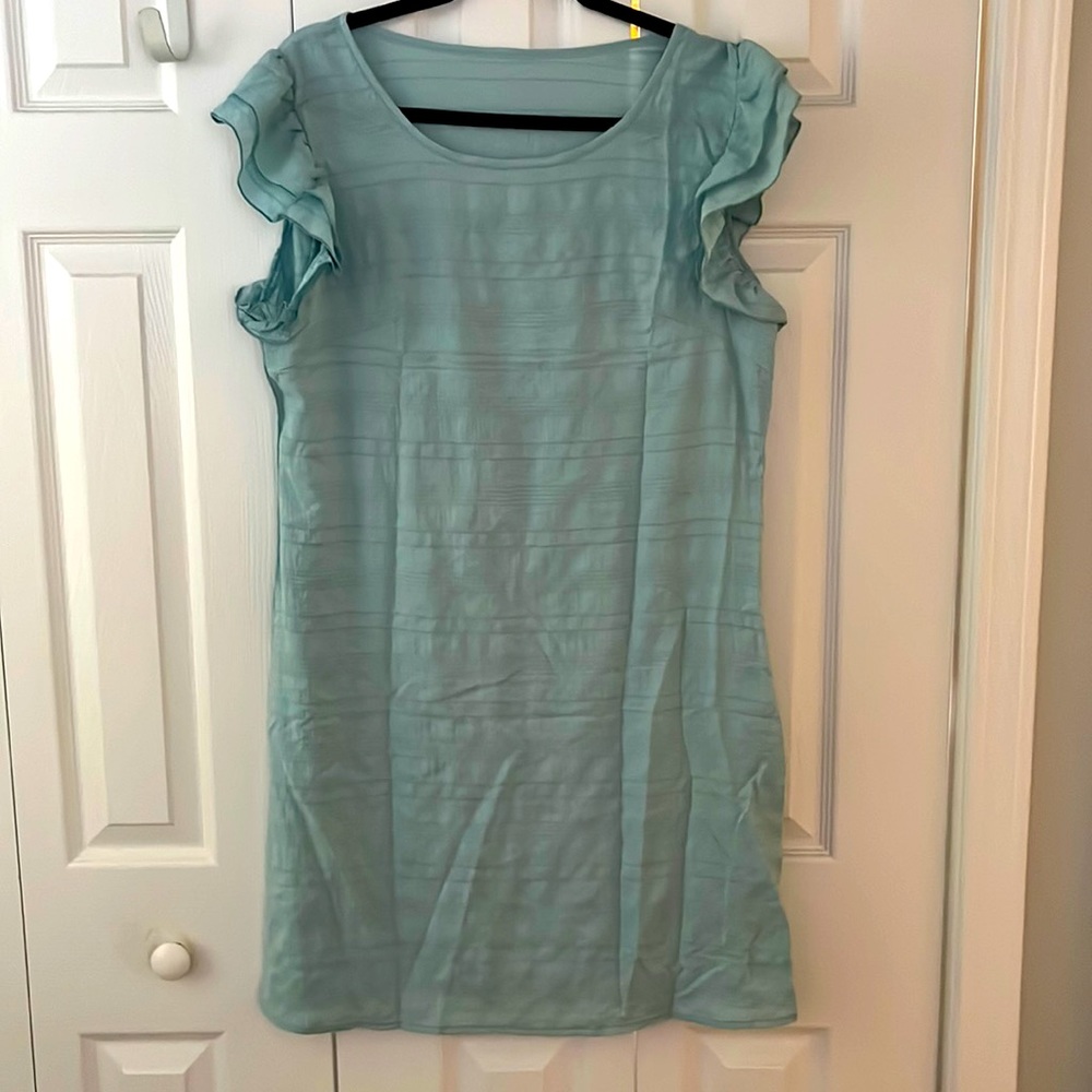 A Line dress. Never worn size large